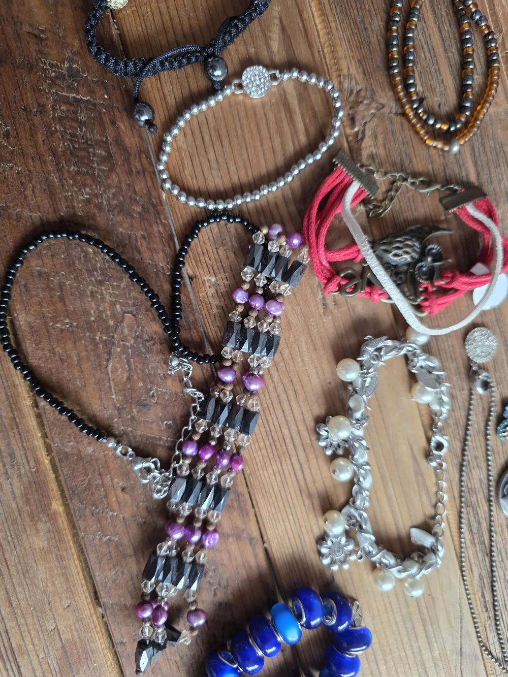 Girls Grab Bag! Assortment Of Bracelets, Necklaces, And Anklets!